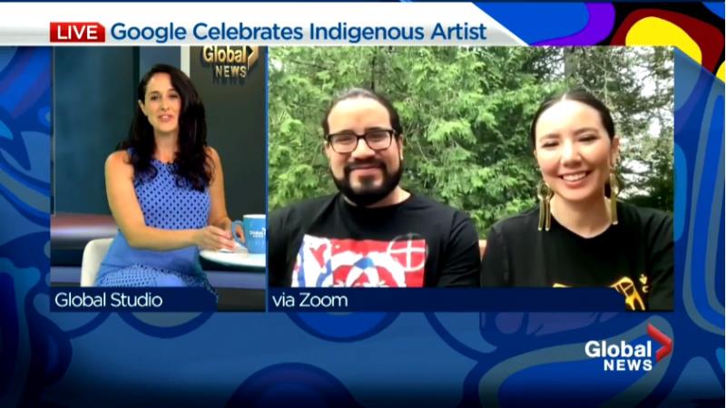 Google celebrates Indigenous artist (Video)