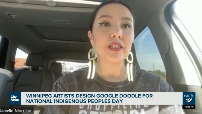Honoring Indigenous artist with Google Doodle (Video)