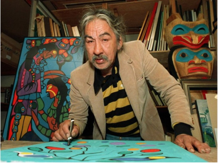 Interesting and Fun Facts about Norval Morrisseau (Copper Thunderbird)