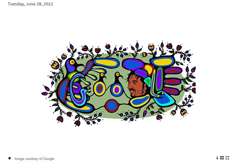 Norval Morrisseau gets Google Doodle with some help from artist with local ties