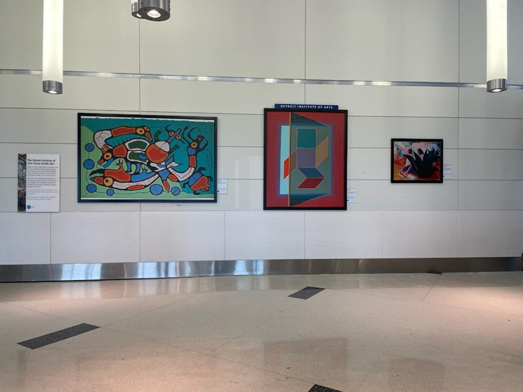 New diverse Inside|Out artwork in Metro Airport terminal turning heads